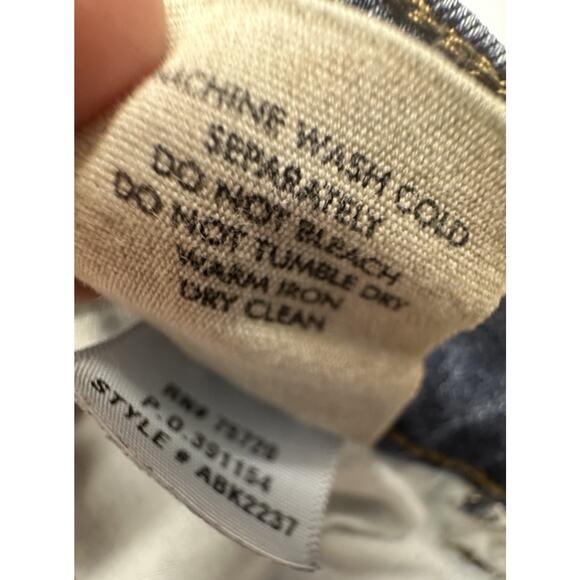 BKE Payton Ankle Skinny Jeans Women Size 29R Blue Dark Wash Denim - Picture 5 of 9